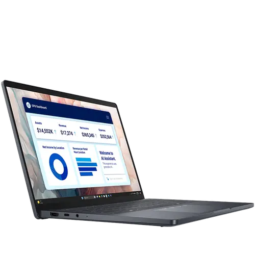 Dell Pro 14 Plus (PB14250), Intel Core 5 120U (10C, up to 5.0GHz), 14.0"FHD+ (1920x1200) Non-Touch AG, 16GB (1x16GB) DDR5, 512GB M.2 SSD, Intel Graphics, WiFi+BT, HDR Cam+Mic, BG Backlit KBD, no FPR, Ubuntu, 3Y Basic Onsite - image 1