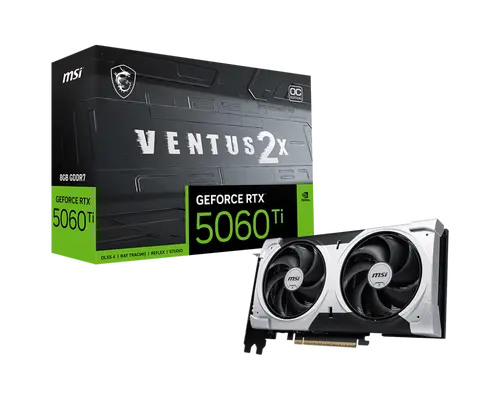 Видео карта, MSI RTX5060TI 8 VENTUS 2X OC + - image 4