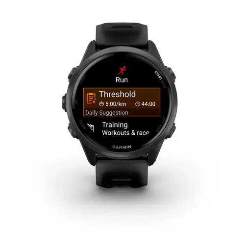 Garmin Forerunner® 570 - 42мм - Forerunner® 570 - 42мм - Slate Grey Aluminium с Translucent Black/Black каишка 010-02970-00 - image 1