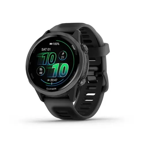 Garmin Forerunner® 570 - 42mm - Forerunner® 570 - 42mm - Slate Grey Aluminium με λουρί Translucent Black/Black 010-02970-00 - 1