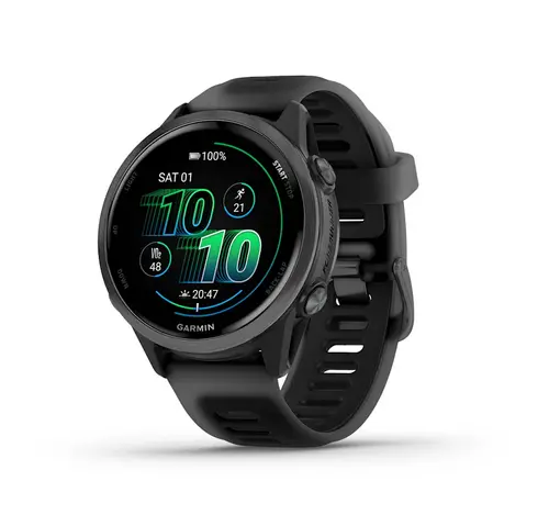 Garmin Forerunner® 570 - 42мм - Forerunner® 570 - 42мм - Slate Grey Aluminium с Translucent Black/Black каишка 010-02970-00