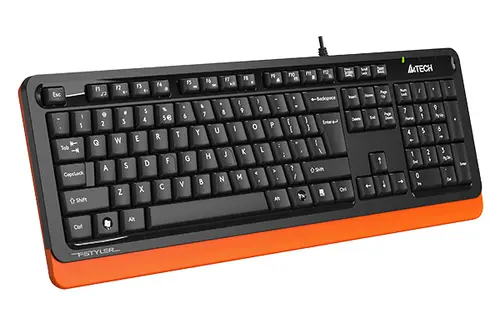 Клавиатура, A4TECH A4 FKS10 MULTM KEYB ORANGE - image 1