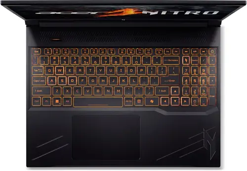 Лаптоп, Acer Nitro 16, ANV16-71-76BW, Intel Core i7-14650HX (up to 5.2GHz, 30MB), 16" FHD IPS up to 165Hz SlimBezel, 16GB DDR5 (1 slot free), 512GB PCIe NVMe SSD, GeForce RTX 4050 6GB GDDR6, Wi-Fi 6 AX201+BT5.1, Killer E2650, HD Cam, KB Backlight, No OS, Black - image 3