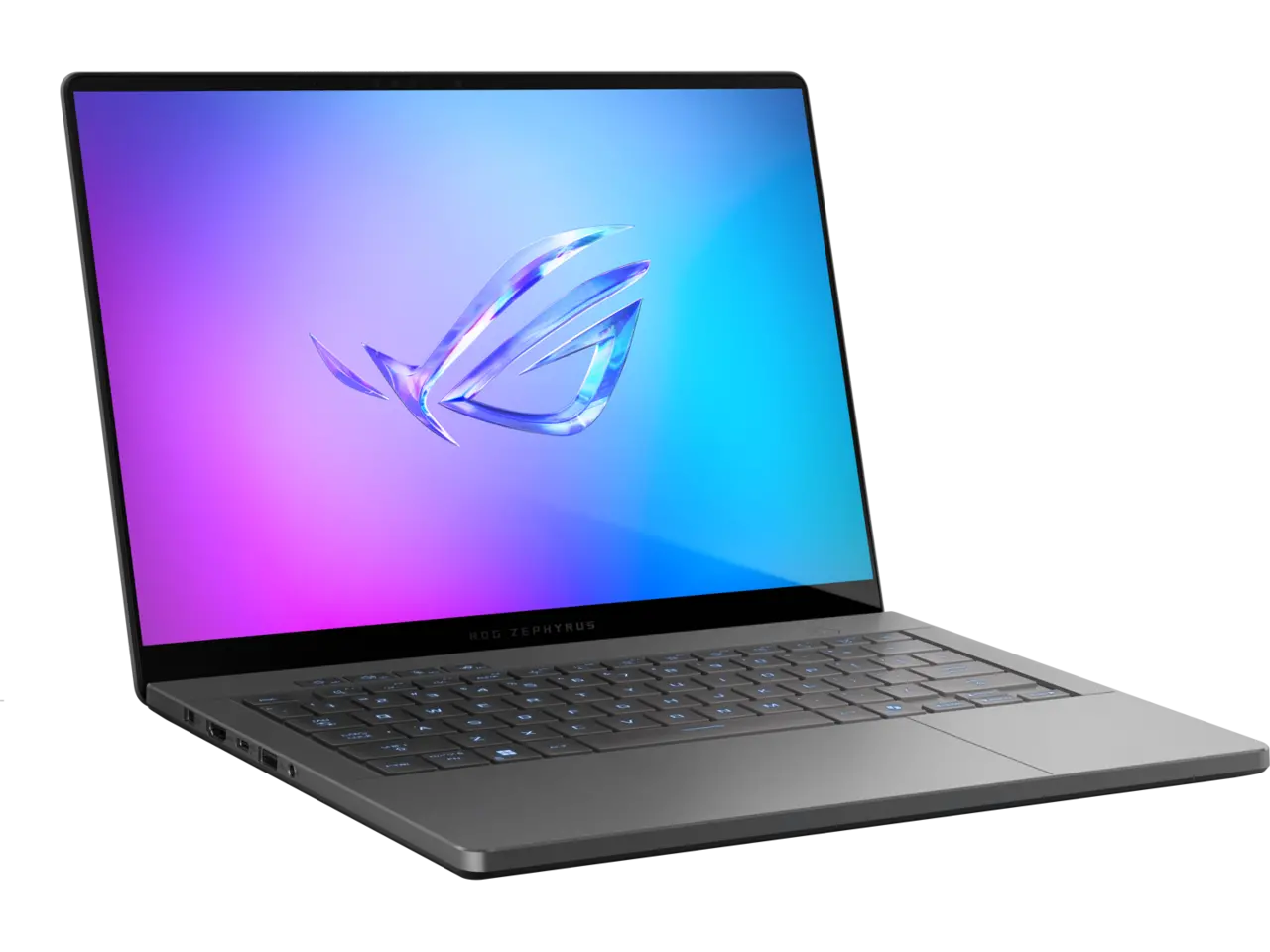 Лаптоп, Asus ROG Zephyrus 14, GA403WR-QS092W, AMD Ryzen AI 9 HX 370 2.0GHz (36MB Cache, up to 5.1GHz),14.0 OLED WQXGA+(WQ+) 2880*1800 16:10 400nits, 120 Hz,LPDDR5X 32GB ( onbd) ,1TB G4,RTX5070 Ti 12GB,Wi-Fi 7 ,Backlit Kbd 1-Zone RGB, Windows 11,Grey - image 6