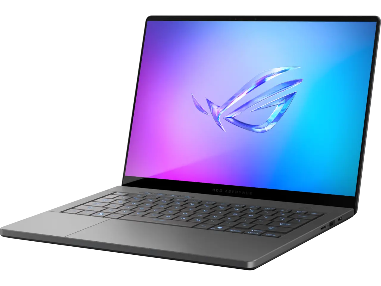 Лаптоп, Asus ROG Zephyrus 14, GA403WR-QS092W, AMD Ryzen AI 9 HX 370 2.0GHz (36MB Cache, up to 5.1GHz),14.0 OLED WQXGA+(WQ+) 2880*1800 16:10 400nits, 120 Hz,LPDDR5X 32GB ( onbd) ,1TB G4,RTX5070 Ti 12GB,Wi-Fi 7 ,Backlit Kbd 1-Zone RGB, Windows 11,Grey - image 7
