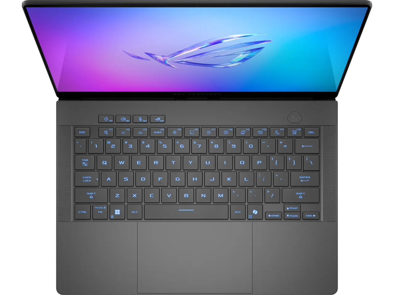 Лаптоп, Asus ROG Zephyrus 14, GA403WR-QS092W, AMD Ryzen AI 9 HX 370 2.0GHz (36MB Cache, up to 5.1GHz),14.0 OLED WQXGA+(WQ+) 2880*1800 16:10 400nits, 120 Hz,LPDDR5X 32GB ( onbd) ,1TB G4,RTX5070 Ti 12GB,Wi-Fi 7 ,Backlit Kbd 1-Zone RGB, Windows 11,Grey - image 9