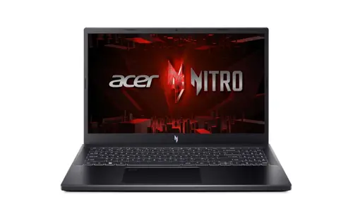 Лаптоп, Acer Nitro V15, ANV15-51-55D7, Intel Core i5-13420H ( up to 4.6GHz, 12MB) 165Hz, 1*16GB DDR5, 512GB PCIe NVMe SSD, GeForce RTX 4050 6GB GDDR6, INTEL 2X2 AX+BT, HD Cam, FP, KB Backlight, No OS, Black - image 2
