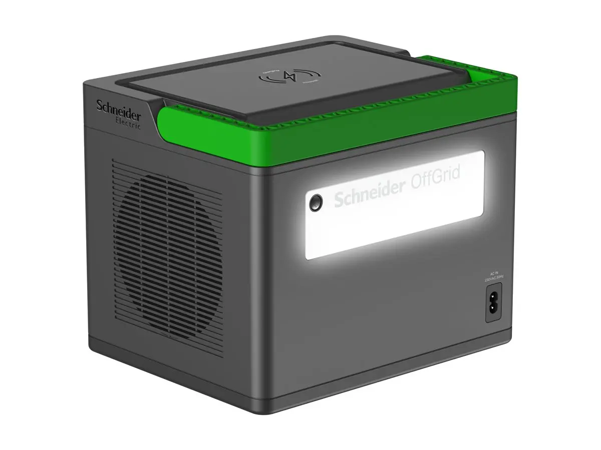 Преносима захранваща станция, Schneider OffGrid Portable Power Station 500, 517Wh Lithium-ion, 2 Schuko, Sinewave - image 3