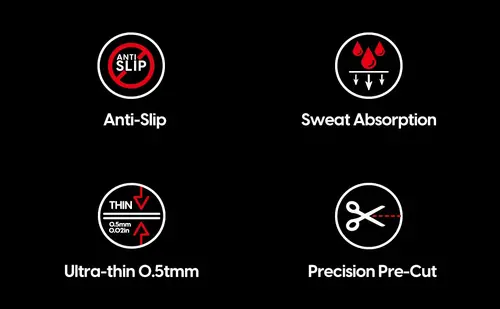 Pulsar лепенки за захват Supergrip Griptape Precut for G Pro X Superlight / G Pro X Superlight 2 - image 2