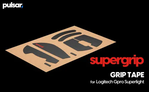 Pulsar лепенки за захват Supergrip Griptape Precut for G Pro X Superlight / G Pro X Superlight 2 - image 4