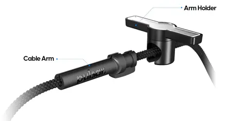 Pulsar бънджи за мишка Micro Bungee ES Single - Flexible Cable Arm, Ball Bearing - image 13