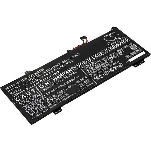 Батерия за лаптоп LENOVO IdeaPad 530S, Yoga 530-14A  L17C4PB0 7,68V 5800mAh LiPo CAMERON SINO