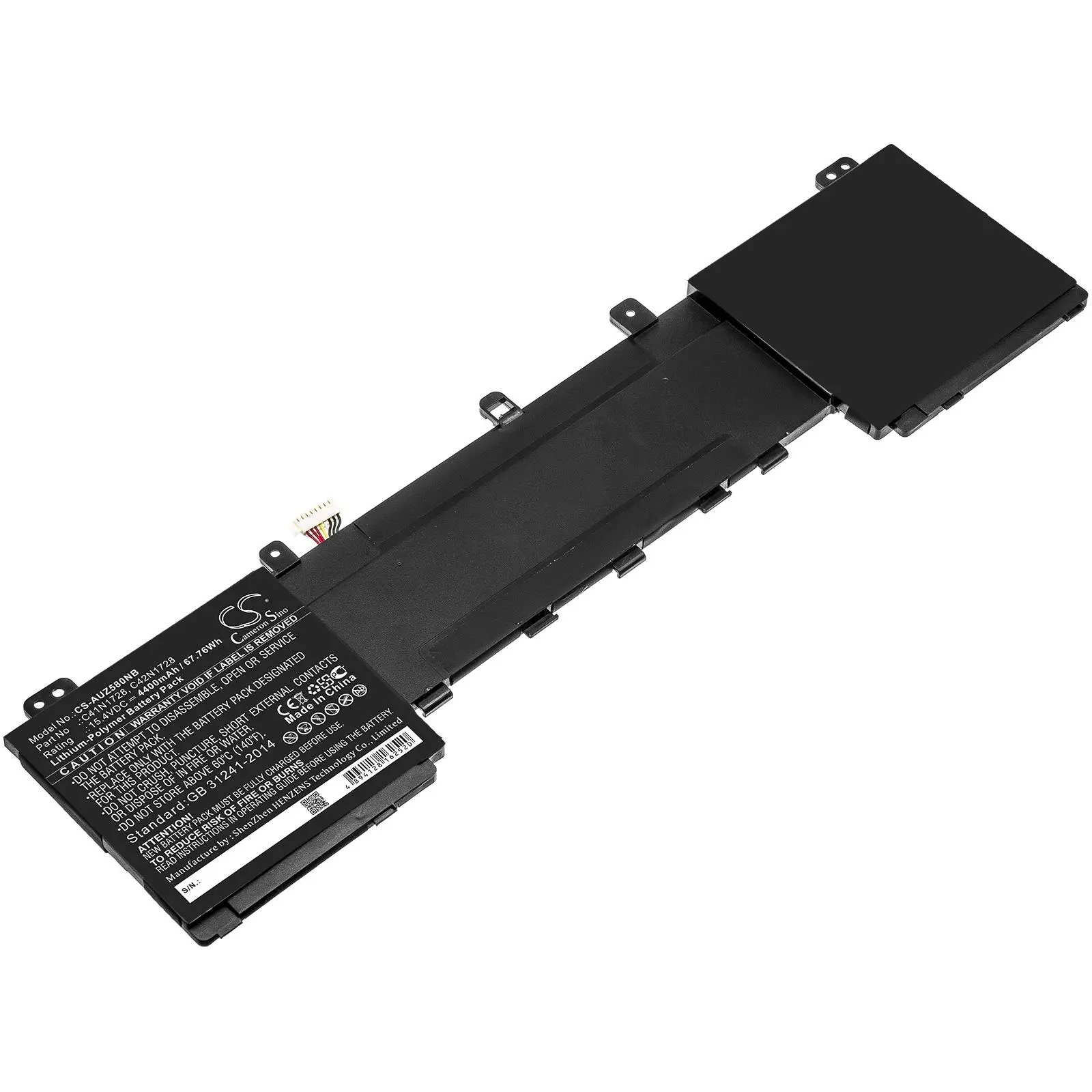 Батерия за лаптоп ASUS ZenBook Pro 15 UX550GD C41N1728 LiPo 15,4 V 4400mAh CAMERON SINO - image 2
