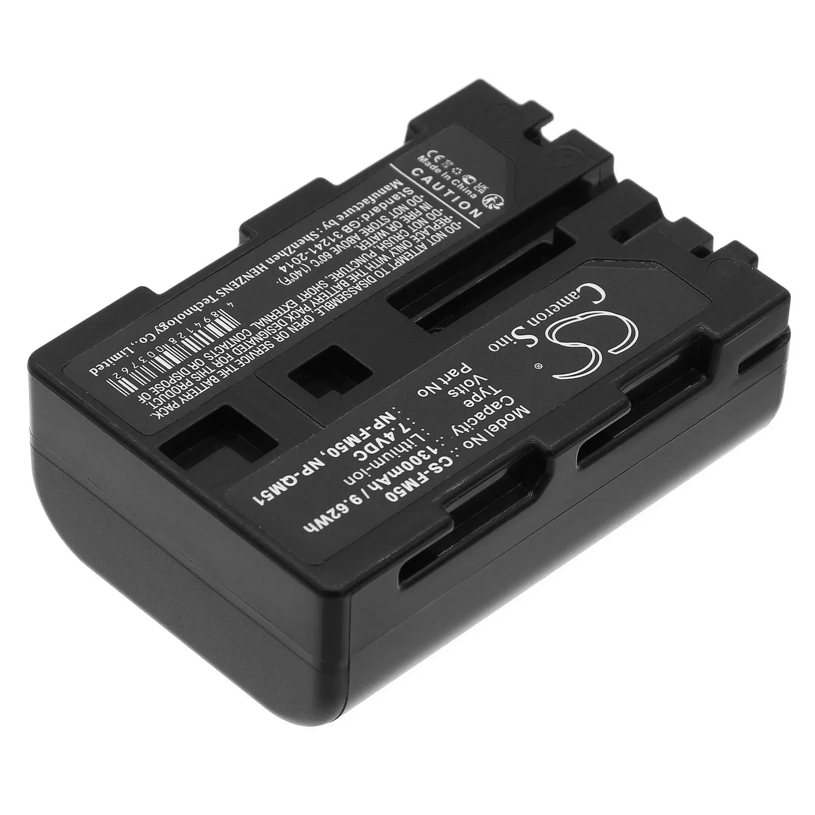 Baterie pentru aparat foto SONY NP FM50 LiIon 7.2V 1300mAh Cameron Sino - image 1
