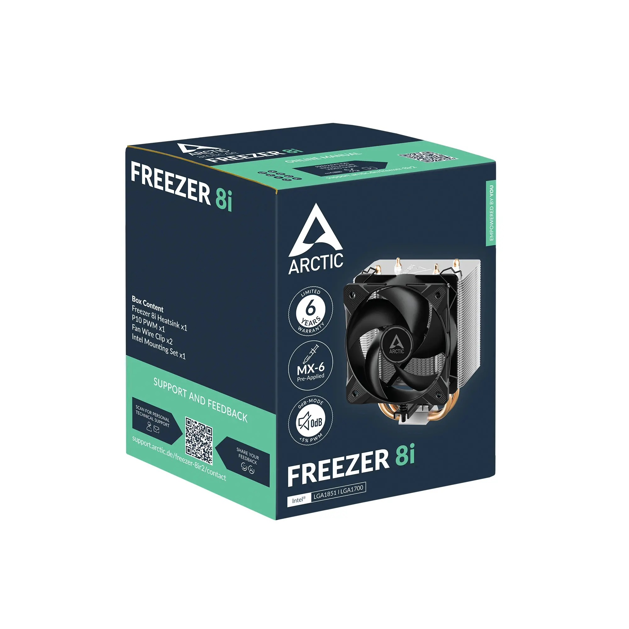 Ψύκτρα επεξεργαστή ARCTIC Freezer 8i - LGA1700/1851 - image 6