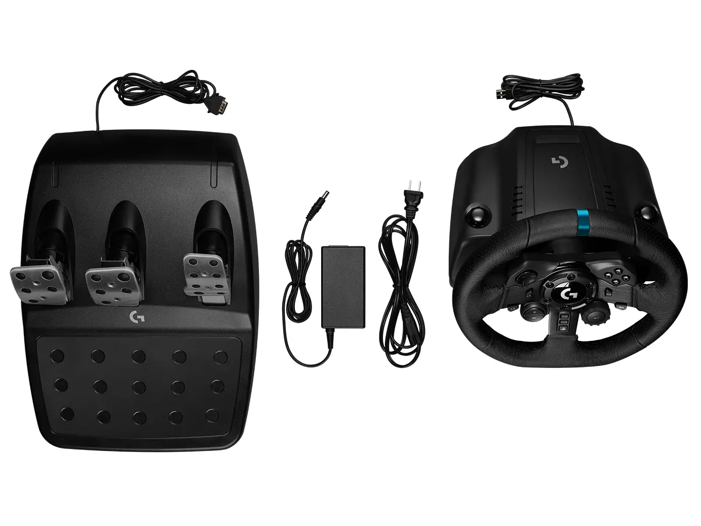 Волан LOGITECH G923 + LOGITECH скоростен лост за PS4/PS5/PC - image 8