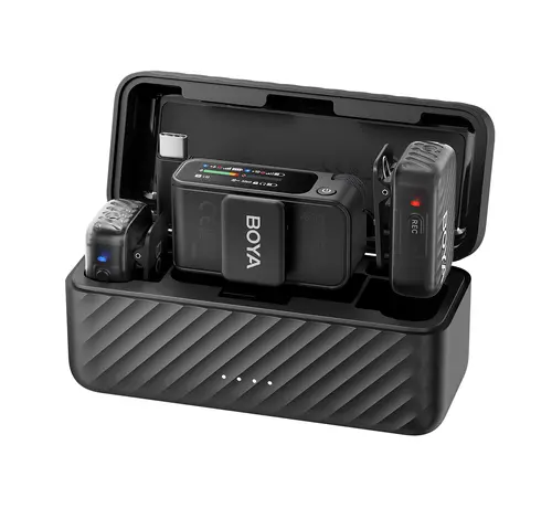 Sistem de microfoane wireless All-in-One BOYA BOYAMIC 2 - 1