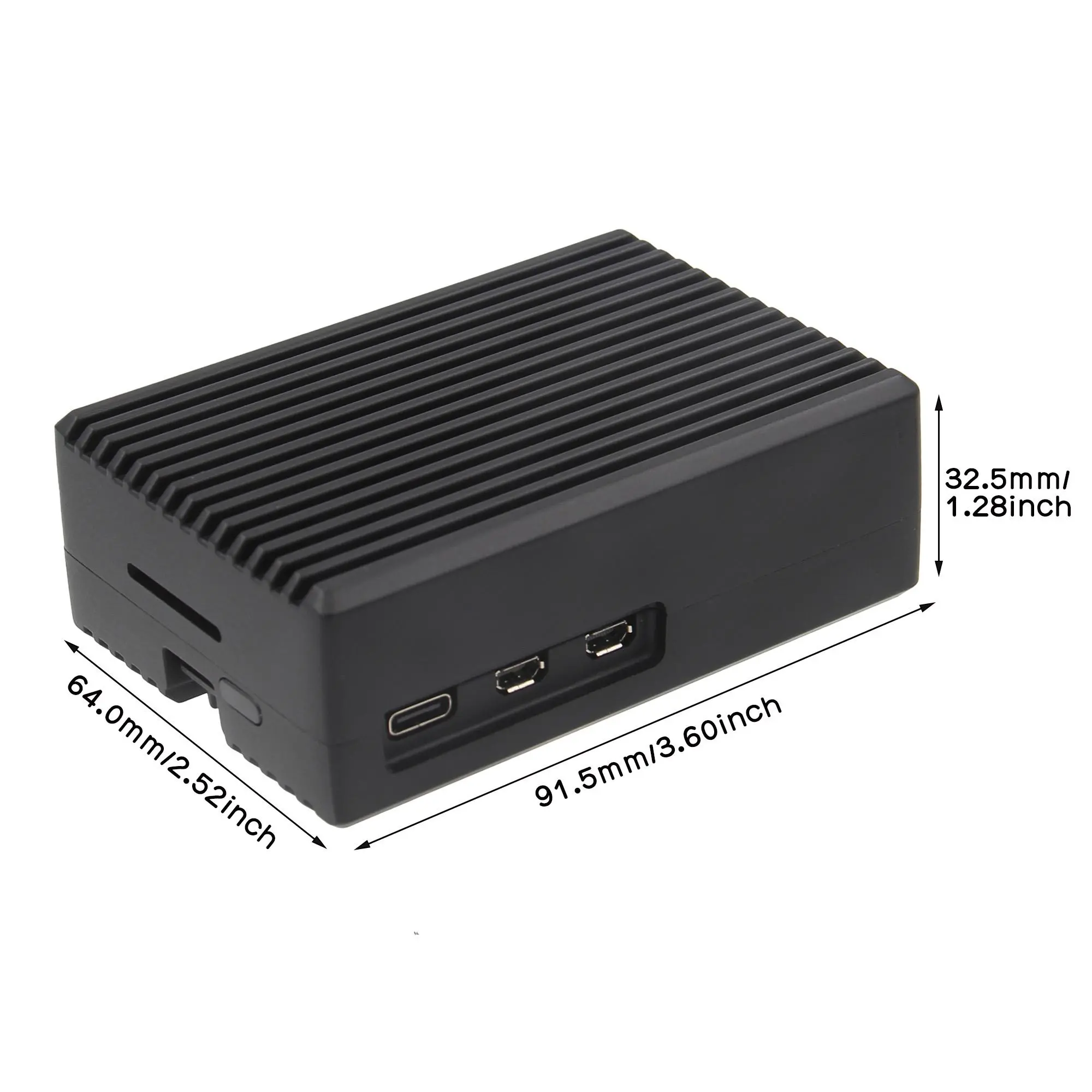 Кутия Inter-Tech ODS-739 RASPBERRY - Black - image 2