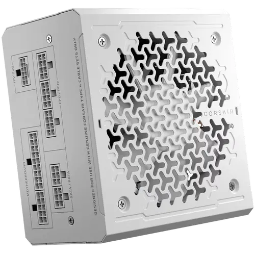 CORSAIR RM750e Λευκό, 750 Watt, Πιστοποίηση Cybenetics Gold, Πλήρως αρθρωτό - 1