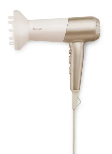 Сешоар, Beurer HC 70  Hair dryer, 2100 W, Ionic function, Powerful DC motor, 2 attachments, 3 heat settings,2 blower settings, cold air, overheating protection, Removable safety filter - image 2