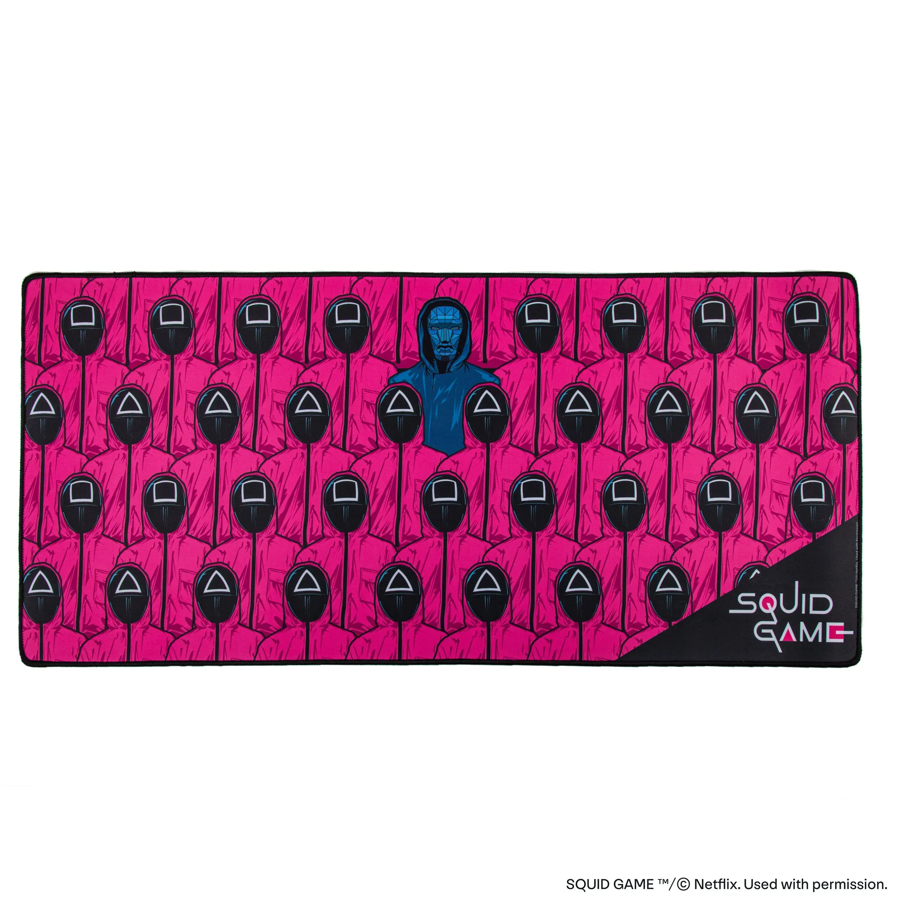 Επιφάνεια ποντικιού Netflix Squid Game - Front Man And Guards Desk Mat