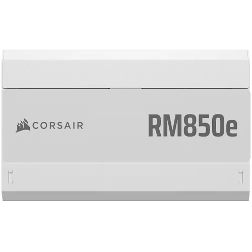 CORSAIR RM850e White, 850 Watt, Cybenetics Gold Certified, Fully Modular - image 1