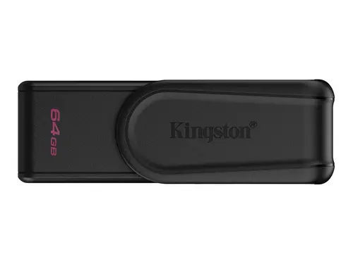 Kingston 64GB Portabil USB 3.2 Gen 1 DataTraveler Exodia S (Negru/Negru) Kingston 64GB Portabil USB 3.2 Gen 1 DataTraveler Exodia S (Negru/Negru)