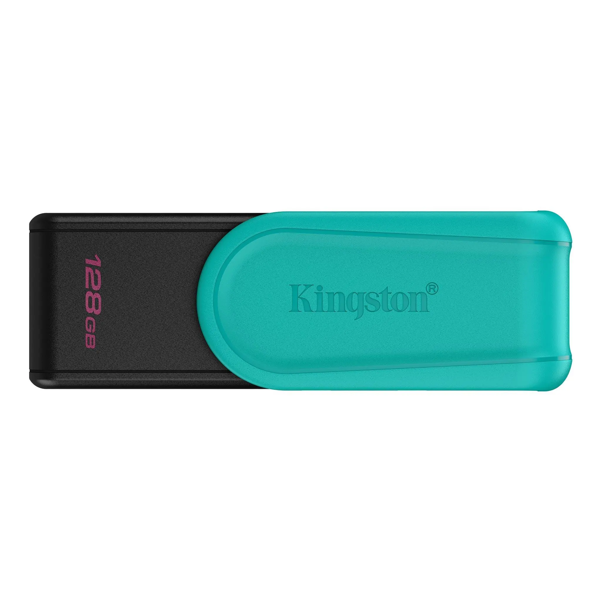 Kingston 128GB Portable USB 3.2 Gen 1 DataTraveler Exodia S (Black/Turquoise)