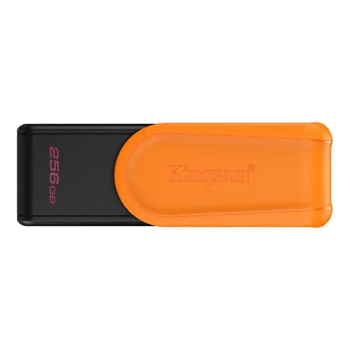 Kingston 256GB Portable USB 3.2 Gen 1 DataTraveler Exodia S (Black/Orange)