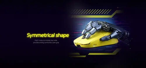 Scyrox професионална геймърска мишка V8 Yellow - Wireless Gaming Mouse - 8K Polling Rate - image 11
