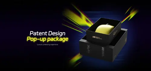 Scyrox професионална геймърска мишка V8 Yellow - Wireless Gaming Mouse - 8K Polling Rate - image 6