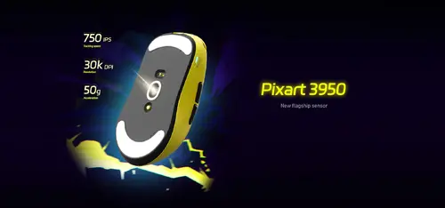 Scyrox професионална геймърска мишка V8 Yellow - Wireless Gaming Mouse - 8K Polling Rate - image 7