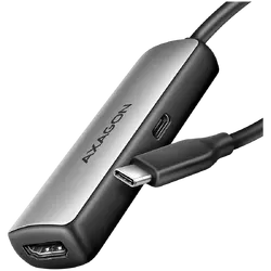 AXAGON RVC-HI8KPD USB-C - HDMI 2.1 adapter, 8K/60Hz, 4K/144Hz, HDR10+, PD 100W