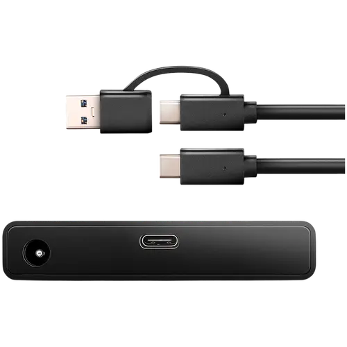 AXAGON ADSA-FPX USB-C 10Gbps - SATA 6G 2.5"/3.5" SSD/HDD FAST PORT X adapter incl. AC, adapter USB-C - USB-A - image 1