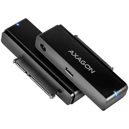 AXAGON ADSA-FPX USB-C 10Gbps - SATA 6G 2.5"/3.5" SSD/HDD FAST PORT X adapter incl. AC, adapter USB-C - USB-A - image 2