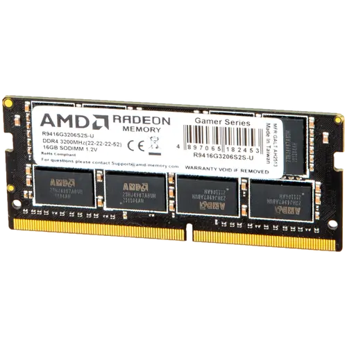AMD DDR4 16GB 3200Mhz So-DIMM 1.2V Retail - image 3