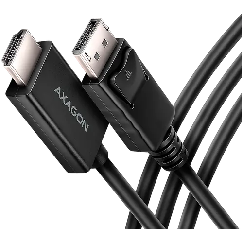 AXAGON RVD-HI20C2 DisplayPort - HDMI 2.0 cable 1.8m 4K/60Hz