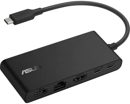 Docking station, Asus DC201 DUAL 4K USB-C, Μαύρο - 2