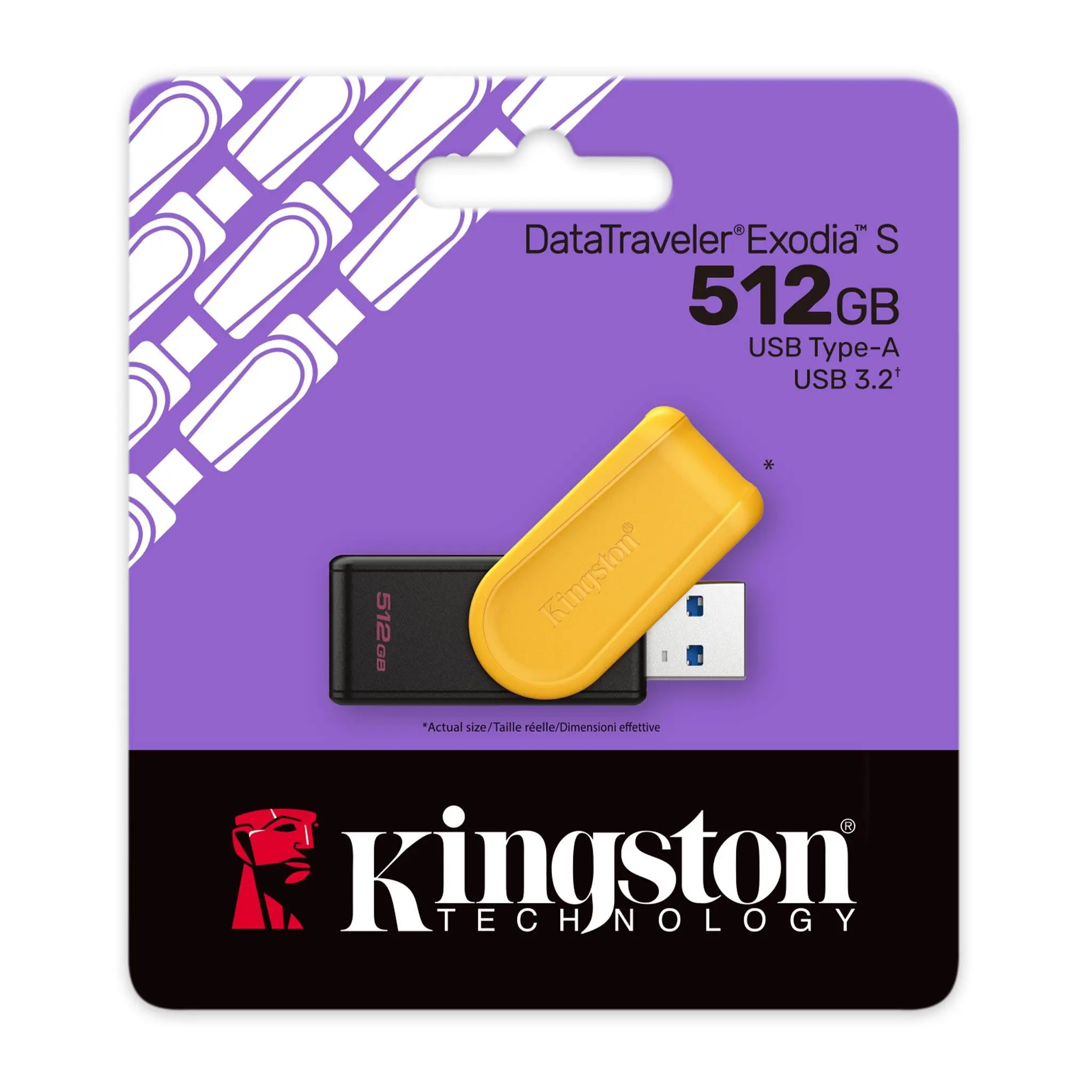 USB памет KINGSTON DataTraveler Exodia S 512GB - image 2