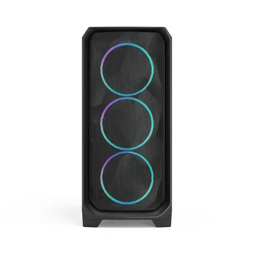 Кутия за компютър, FRACTAL DESIGN FD MESHIFY 3 BLACK RGB TG LTI - image 1