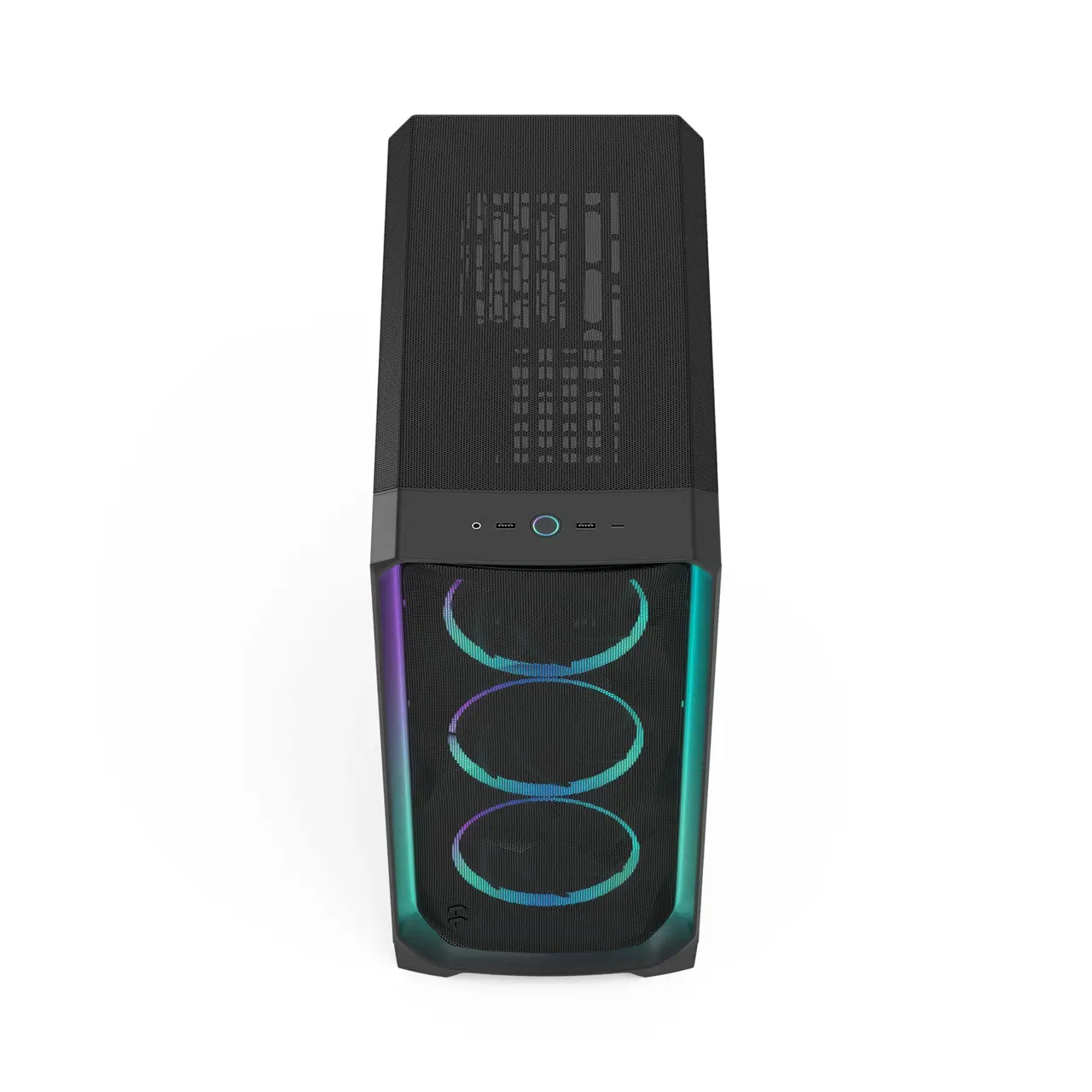 Кутия за компютър, FRACTAL DESIGN FD MESHIFY 3 AMBIEN PRO RGB BK - image 3