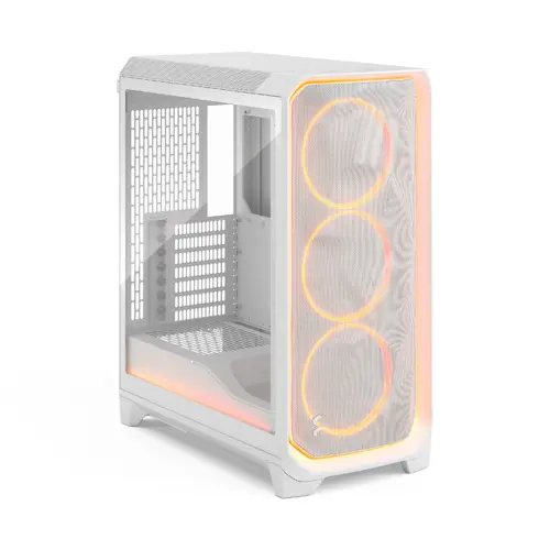Кутия за компютър, FRACTAL DESIGN FD MESHIFY 3 AMBIEN PRO RGB WH