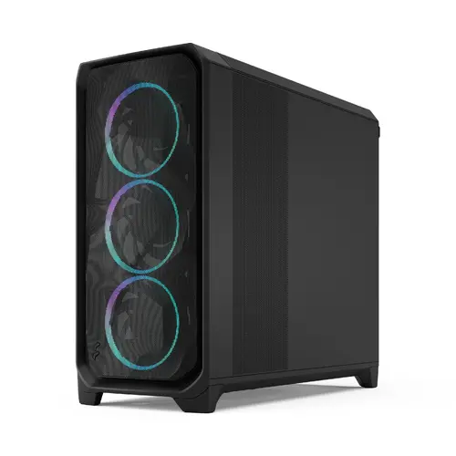 Кутия за компютър, FRACTAL DESIGN FD MESHIFY 3 XL BLACK RGB TG L - image 2