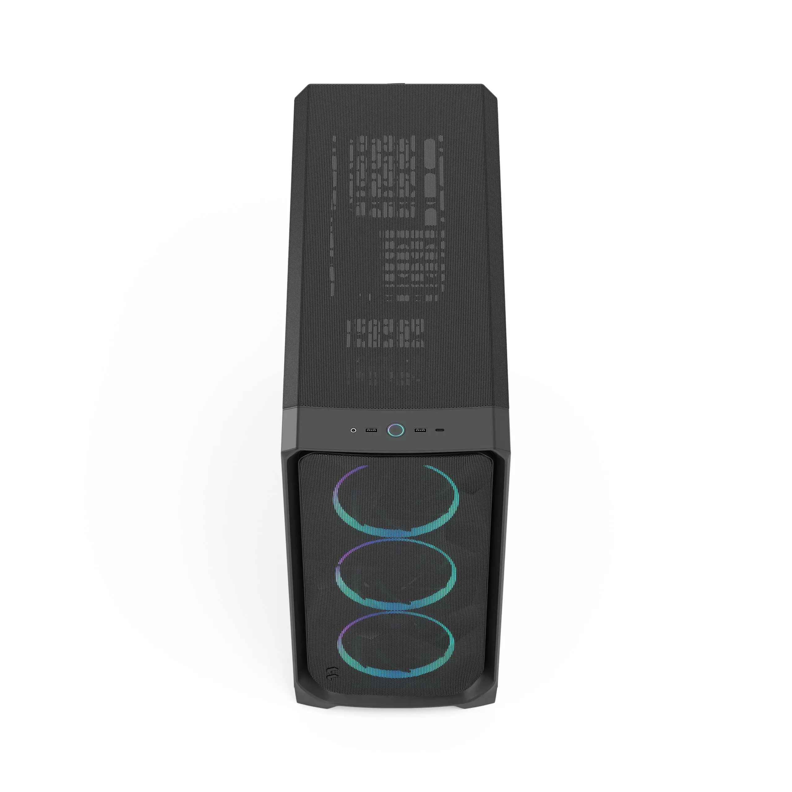 Кутия за компютър, FRACTAL DESIGN FD MESHIFY 3 XL BLACK RGB TG L - image 3