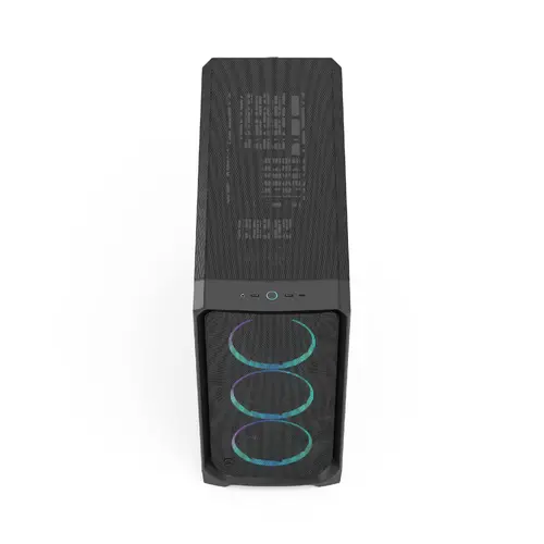 Кутия за компютър, FRACTAL DESIGN FD MESHIFY 3 XL BLACK RGB TG L - image 3