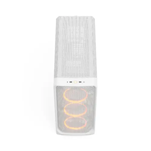 Кутия за компютър, FRACTAL DESIGN FD MESHIFY 3 XL WHITE RGB TG C - image 3