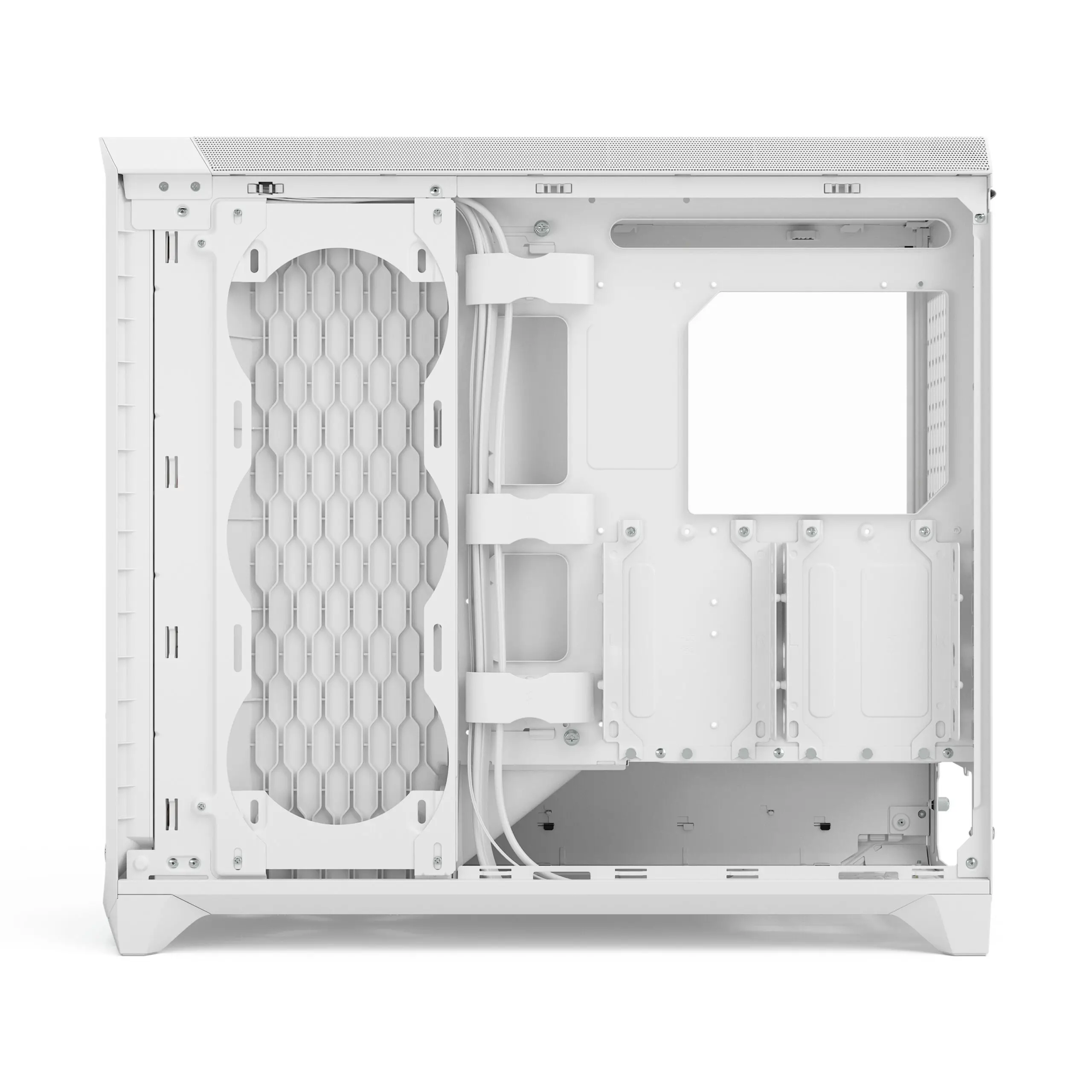 Кутия за компютър, FRACTAL DESIGN FD MESHIFY 3 XL WHITE RGB TG C - image 7