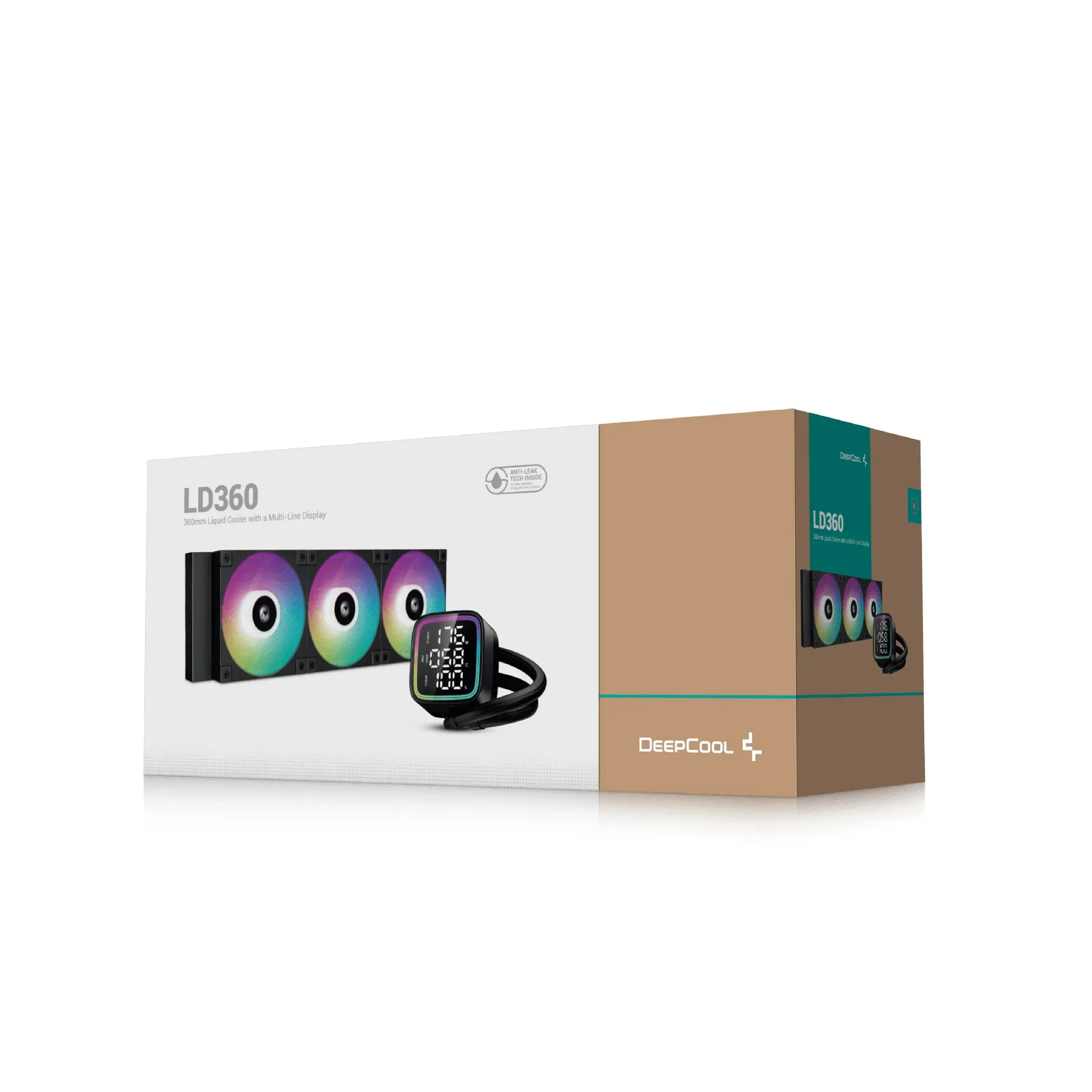 DeepCool водно охлаждане Water Cooling LD360 - LED Display, A-RGB - image 5