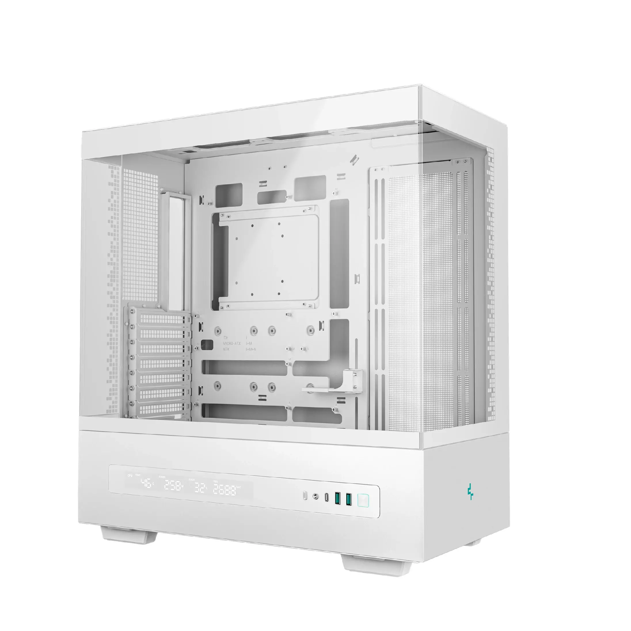 DeepCool кутия Case ATX - CH690 DIGITAL White - image 1