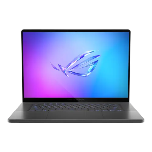 Лаптоп, Asus ROG Zephyrus 16,GU605CR-QR118W, INTEL ARL H Core Ultra 9,16.0 OLED WQXGA (2560X1600) 16:10 400nits(HDR 500nits) Glare , 240 Hz,LPDDR5X 32GB ( onbd) ,1TB G4,RTX5070 Ti 12GB,Wi-Fi 7 ,Backlit Chiclet Keyboard 1-Zone RGB, Windows 11,Eclipse Gray, Backpa